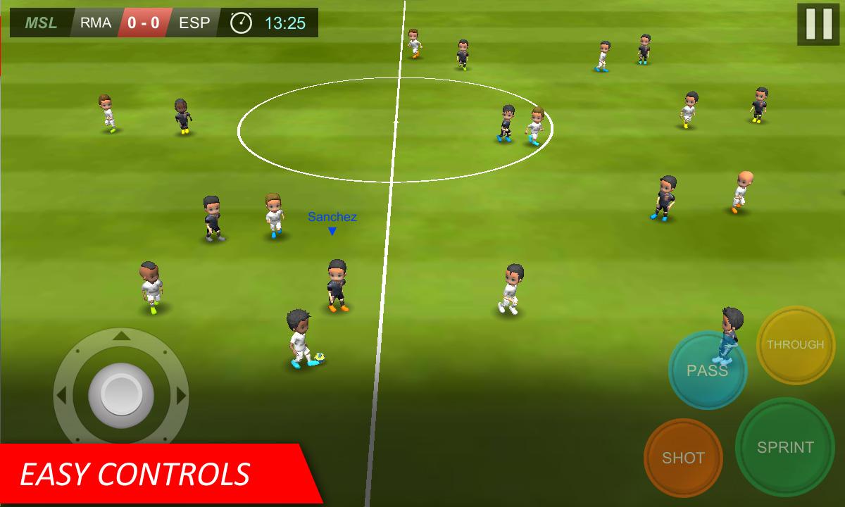 اسکرین شات 2 بازی Mobile Soccer League