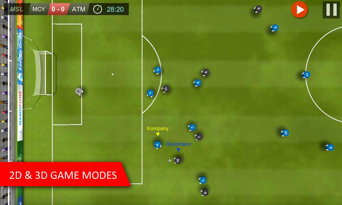 اسکرین شات 3 بازی Mobile Soccer League