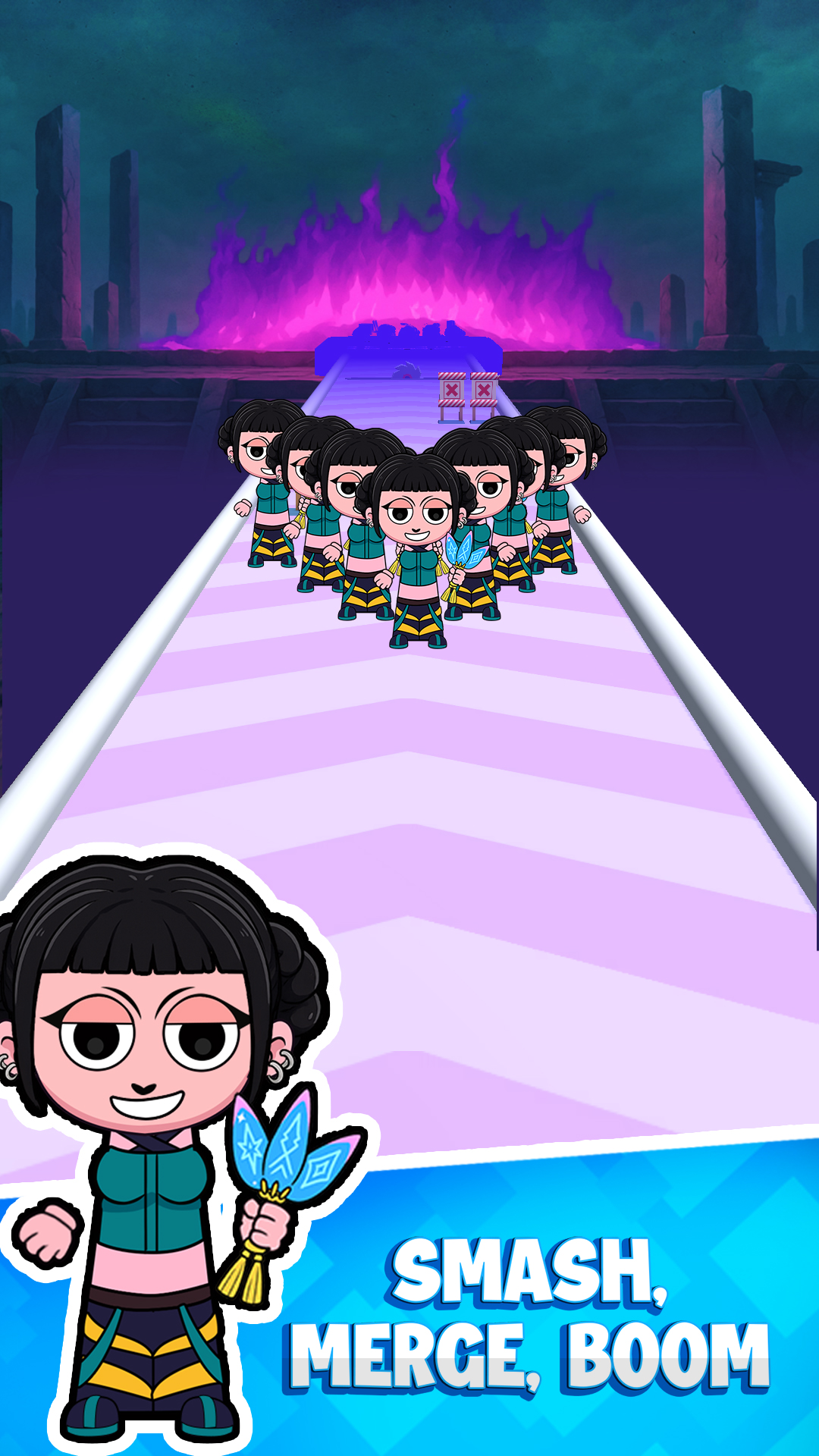 اسکرین شات 3 بازی Demon Merge Run