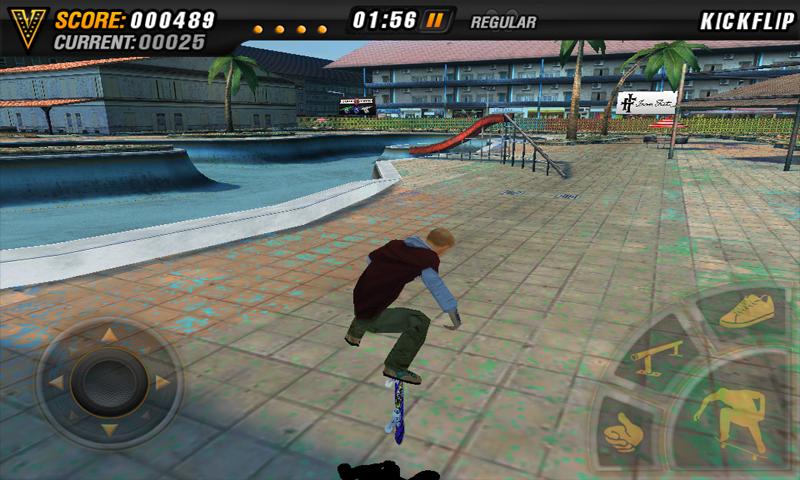 اسکرین شات 3 بازی Mike V: Skateboard Party