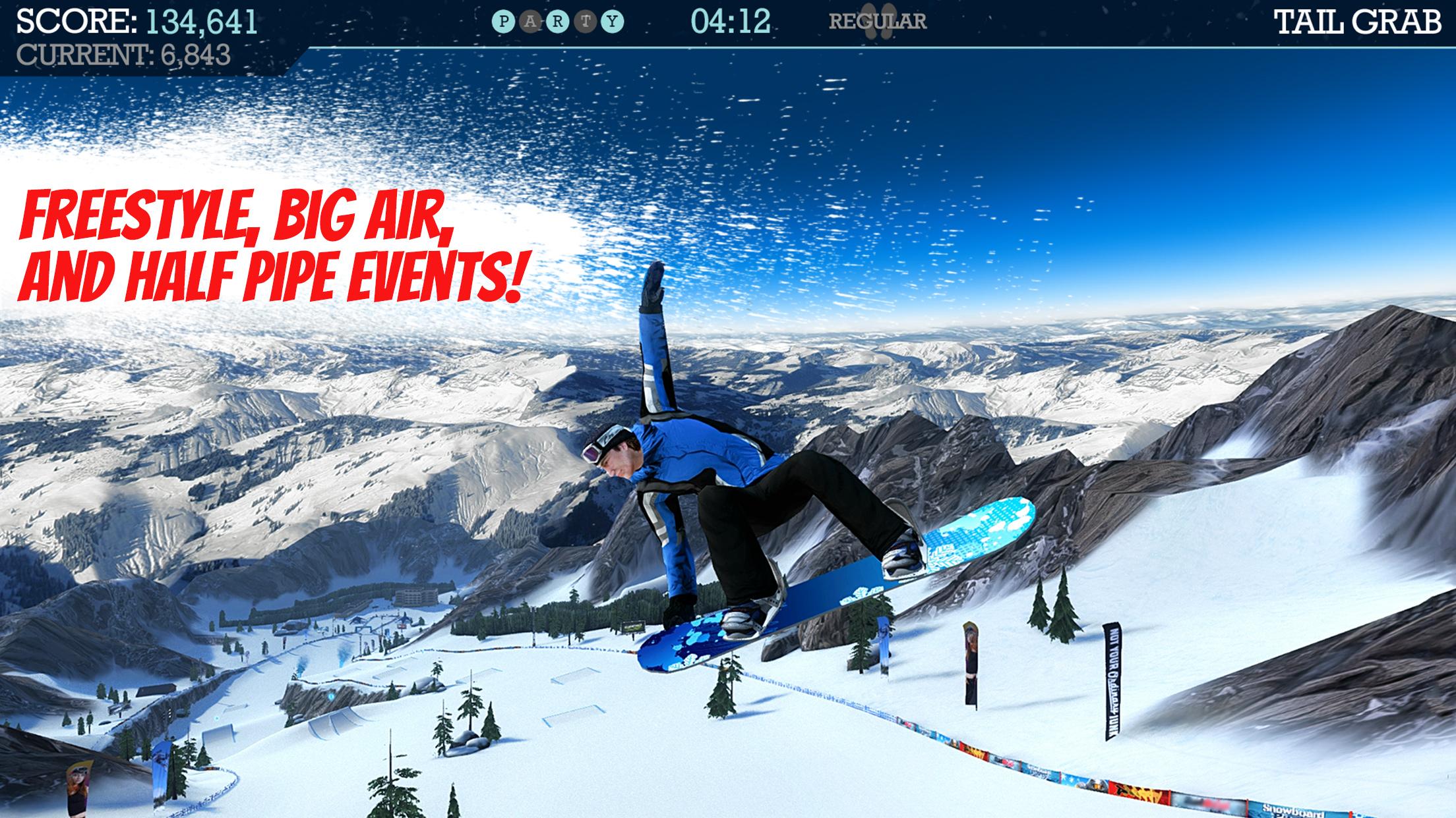 اسکرین شات 3 بازی Snowboard Party