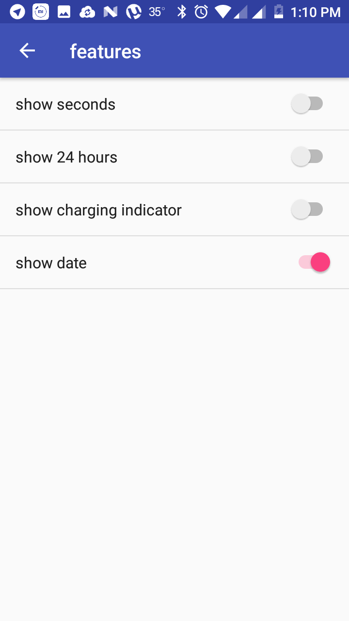 اسکرین شات 6 برنامه night talking clock