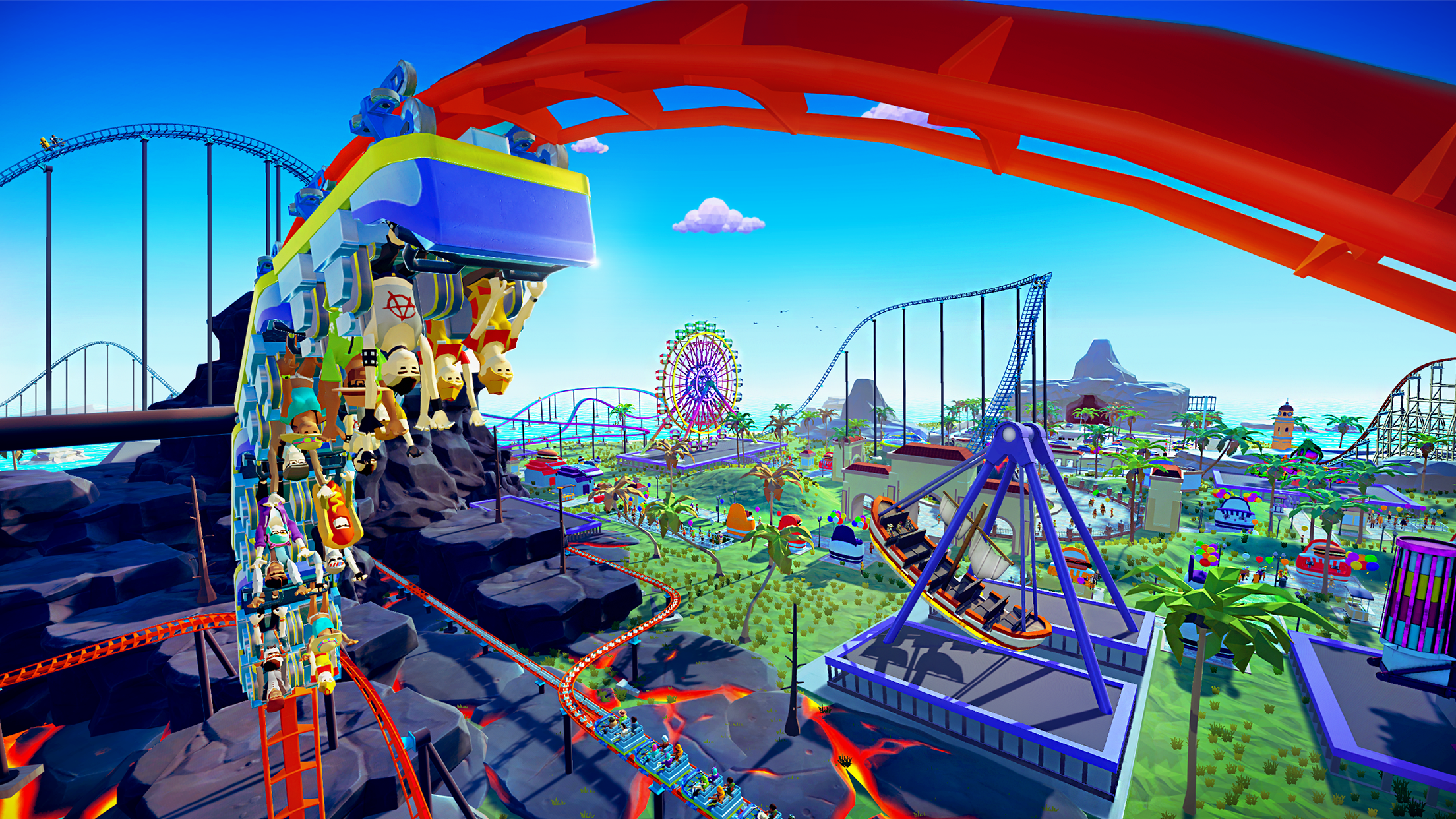 اسکرین شات 1 بازی Real Coaster: Idle Game