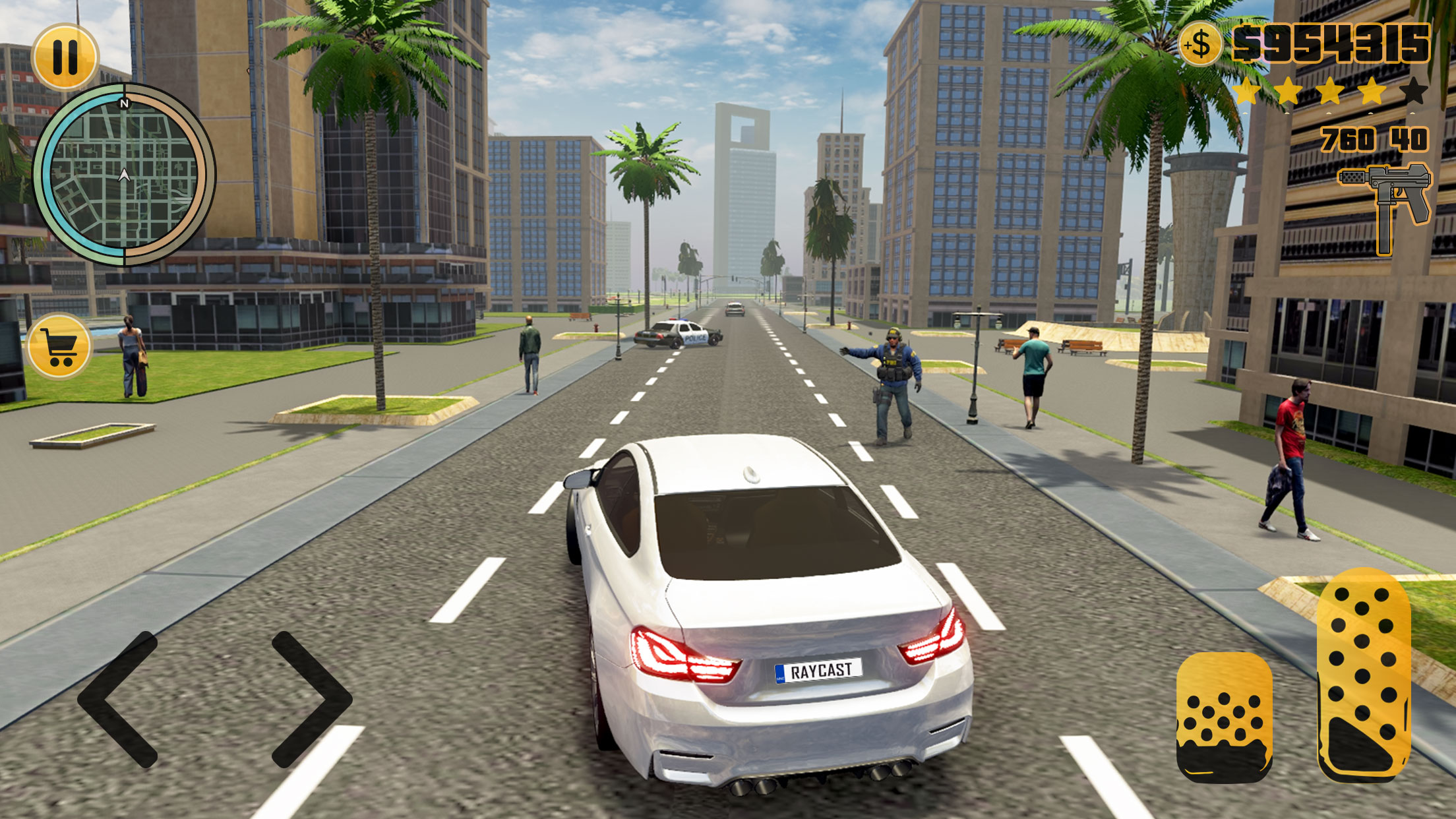 اسکرین شات برنامه Gangster Mafia War Crime Game 2