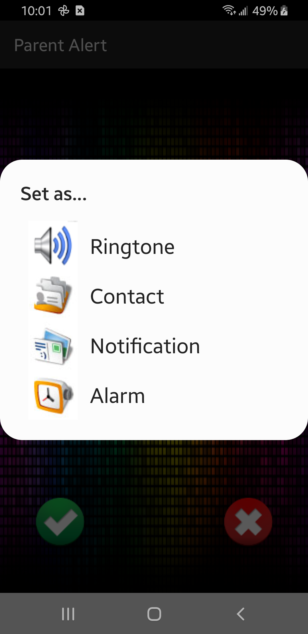 اسکرین شات 4 برنامه Ringtones XL