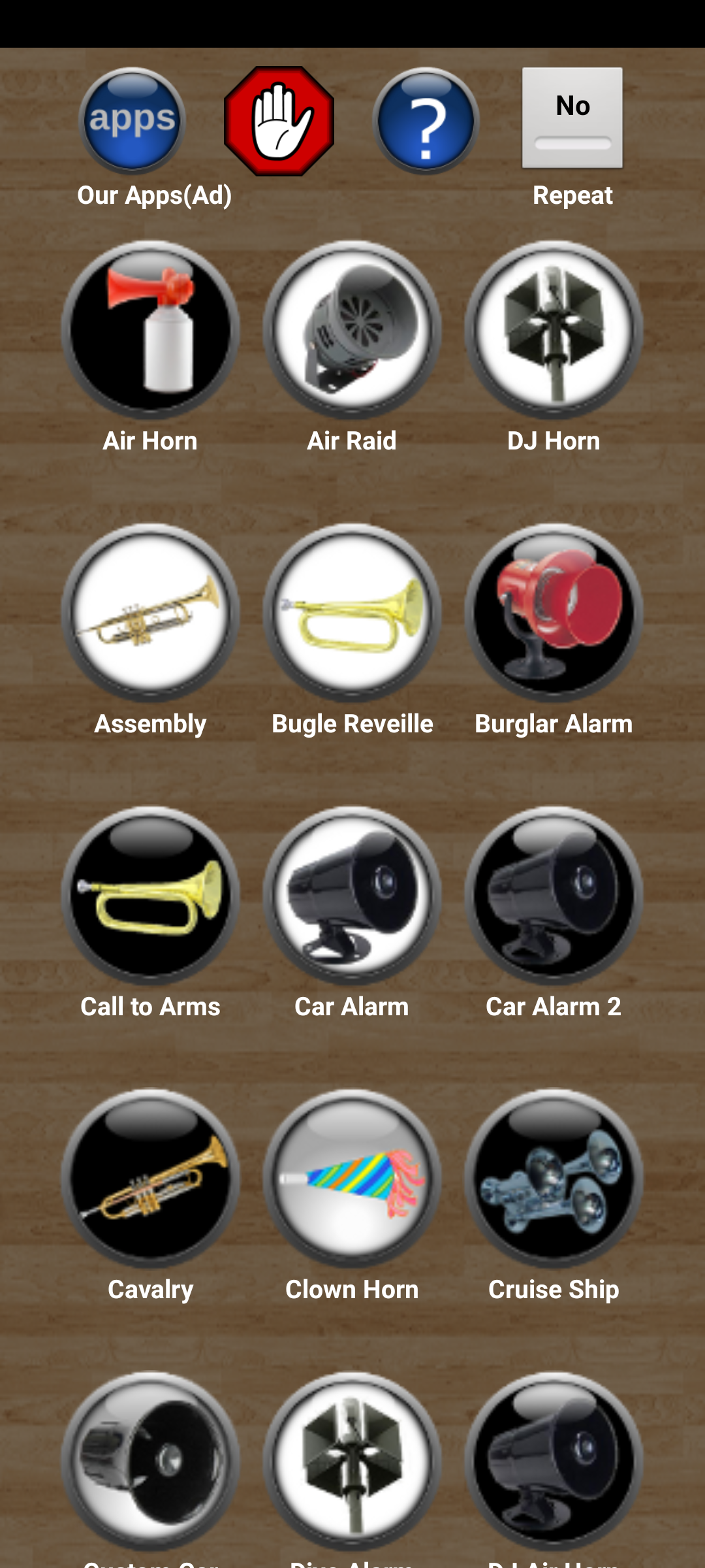 اسکرین شات 1 برنامه Loud Ringtones