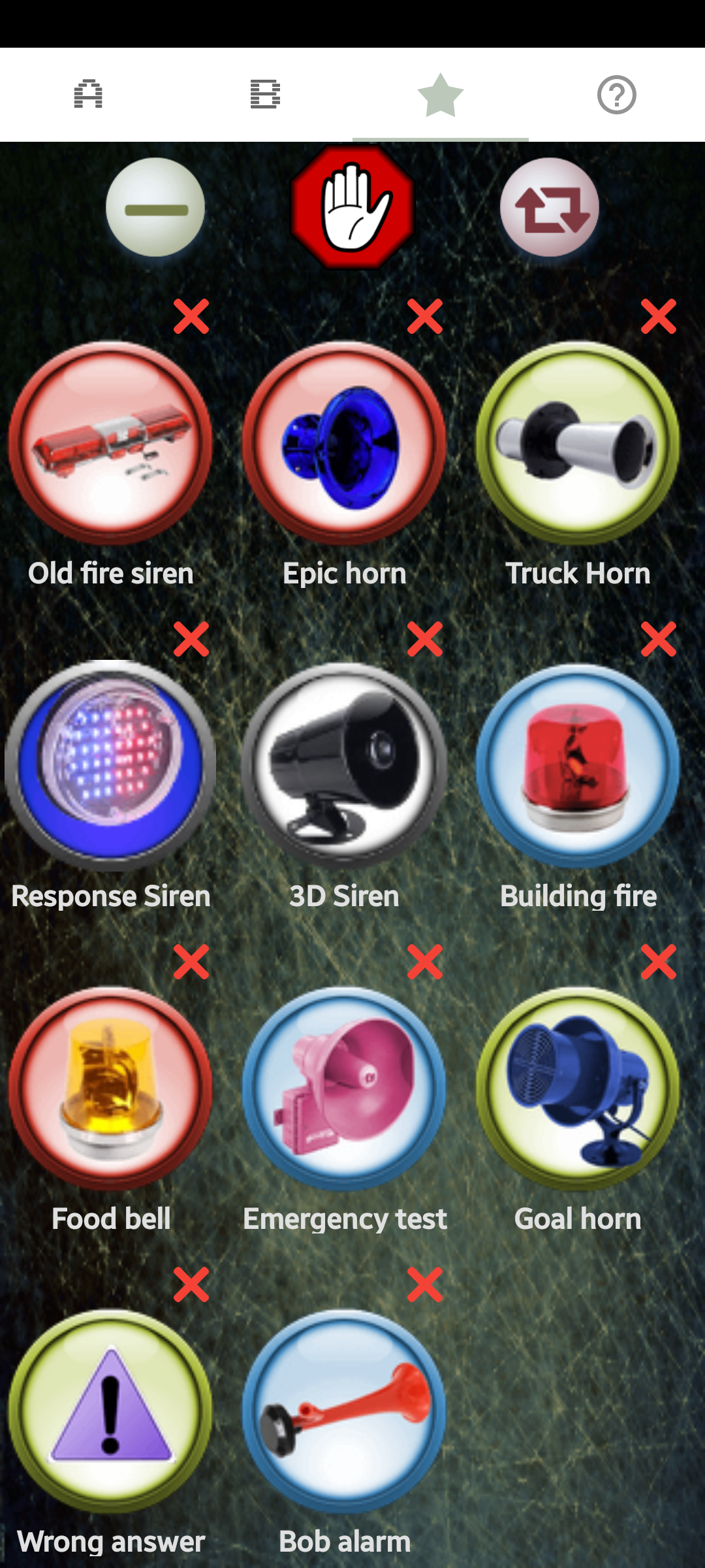 اسکرین شات 2 برنامه Siren Ringtones