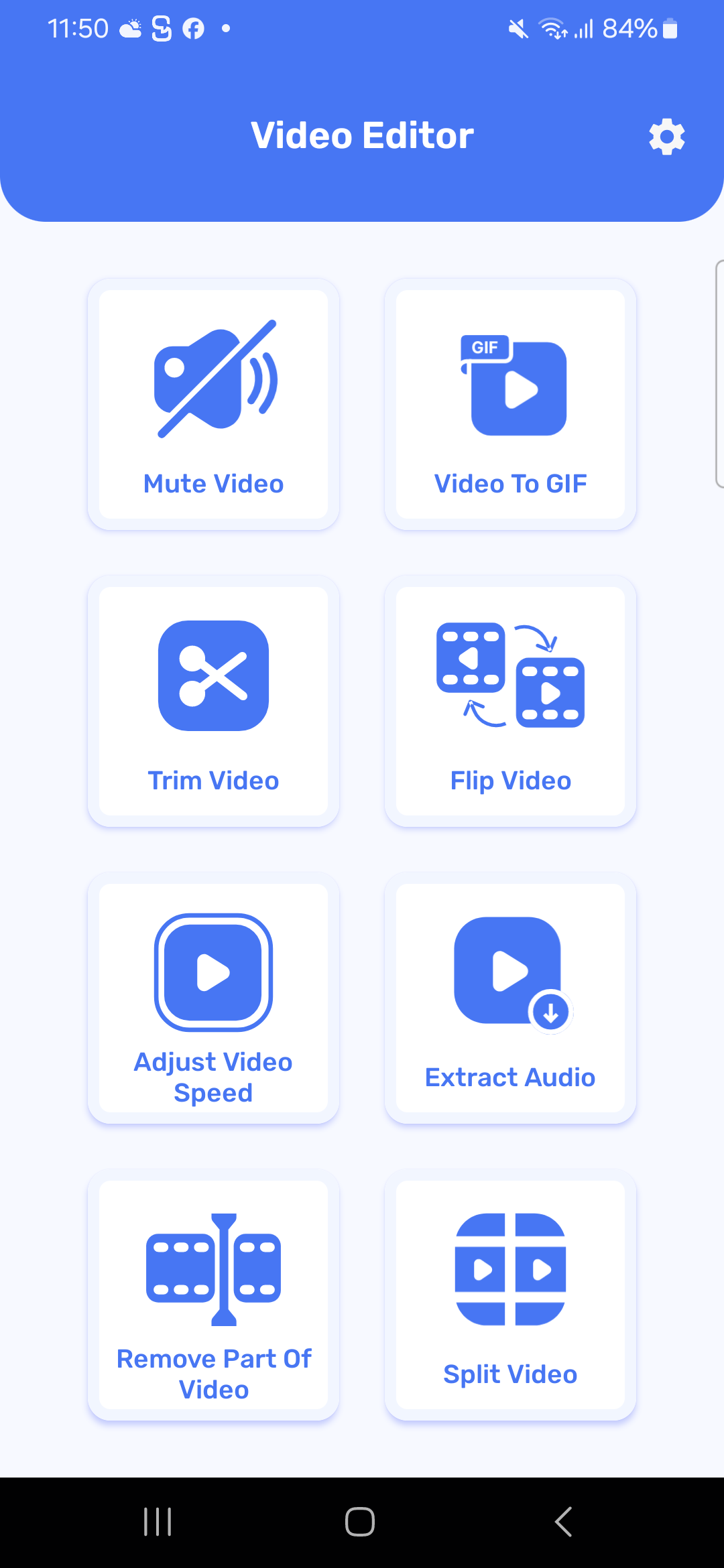 اسکرین شات 1 برنامه Video Editor