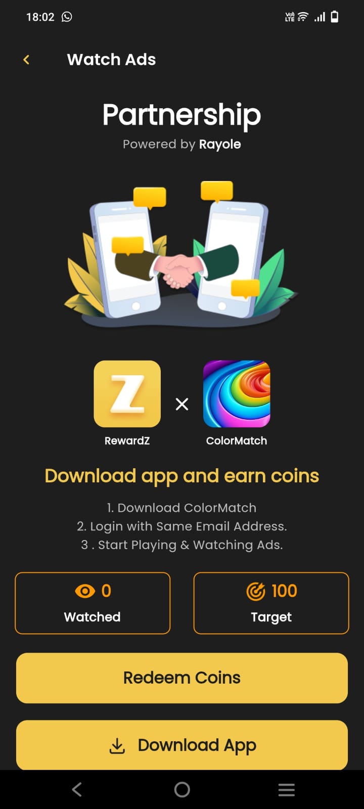 اسکرین شات 4 برنامه RewardZ - Earn Cash Rewards