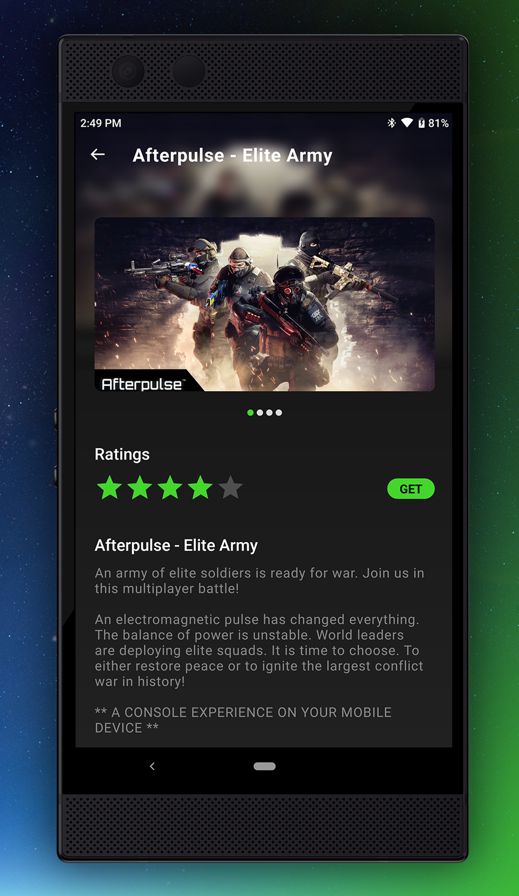 اسکرین شات 6 برنامه Razer Kishi