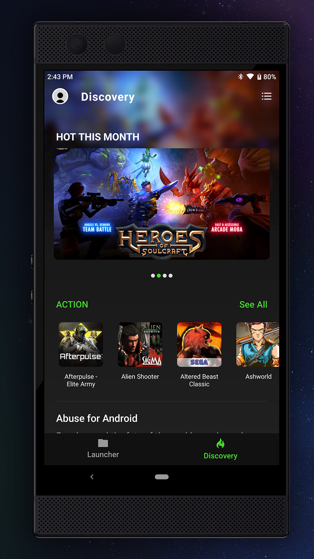 اسکرین شات 2 برنامه Razer Kishi