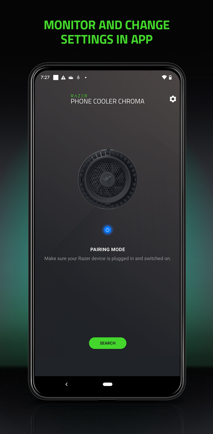 اسکرین شات 1 برنامه Razer Phone Cooler