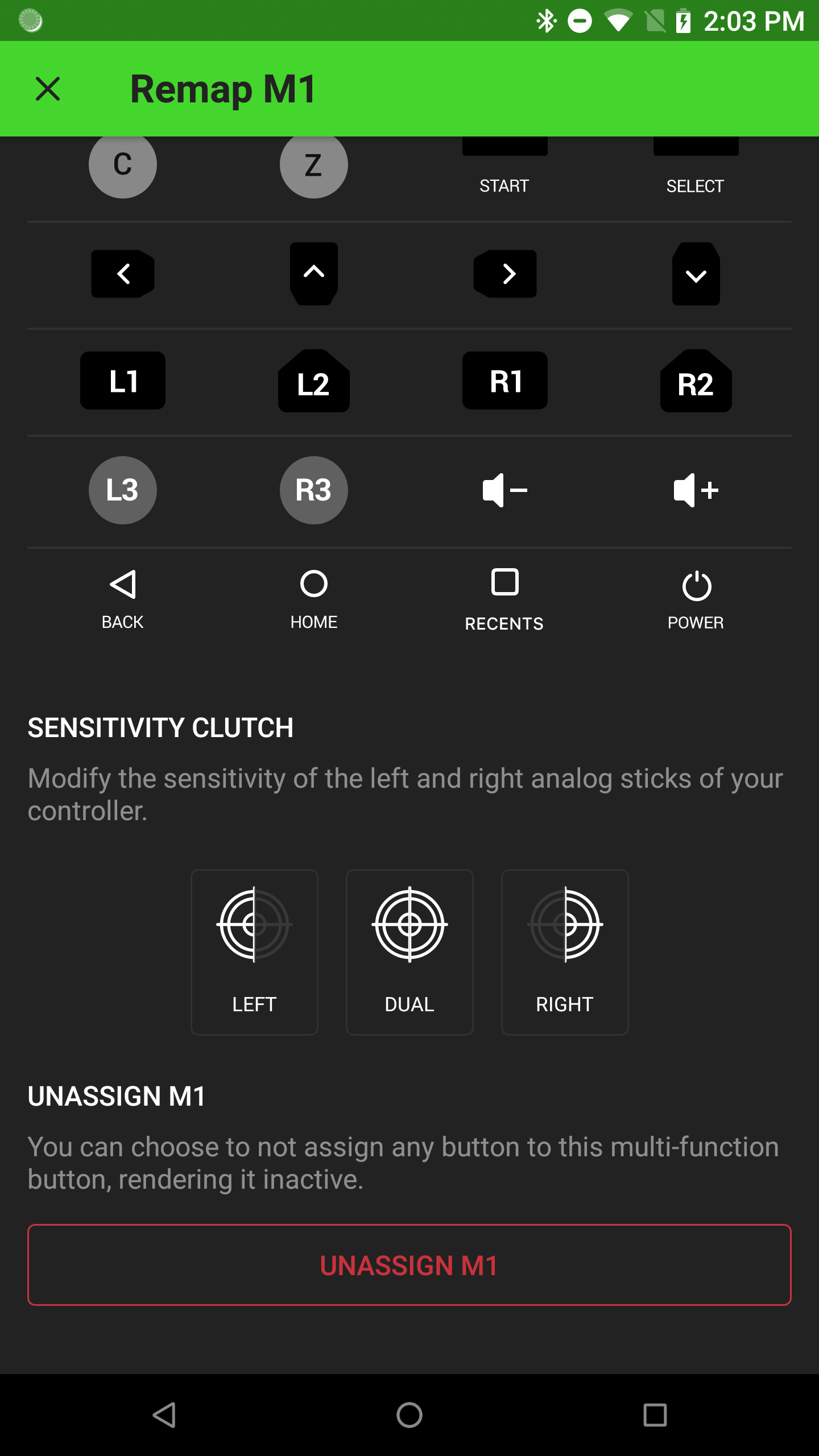 اسکرین شات 6 برنامه Razer Raiju Mobile