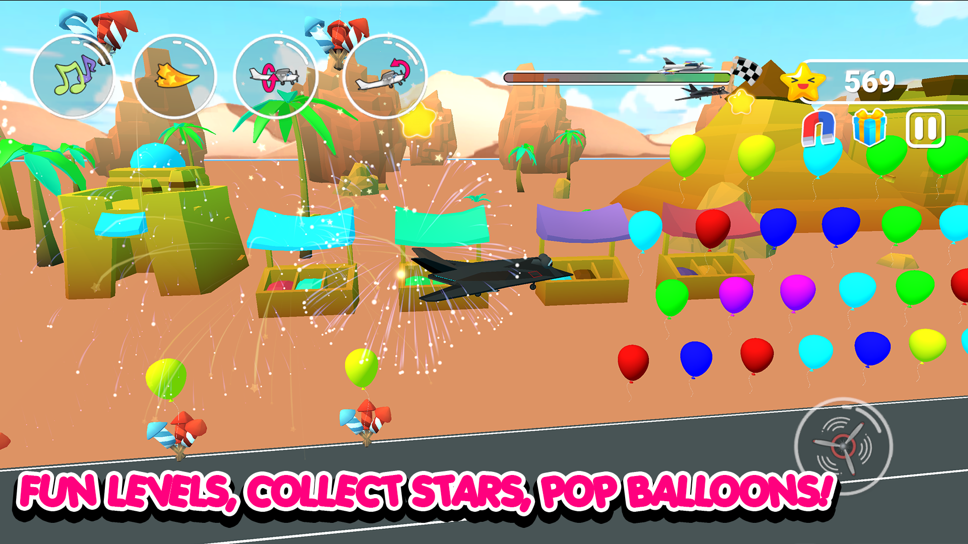 اسکرین شات 4 بازی Fun Kids Planes 2