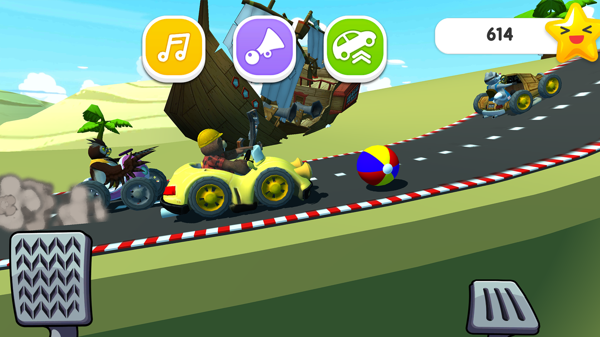 اسکرین شات 2 بازی Fun Kids Cars Racing Game 2