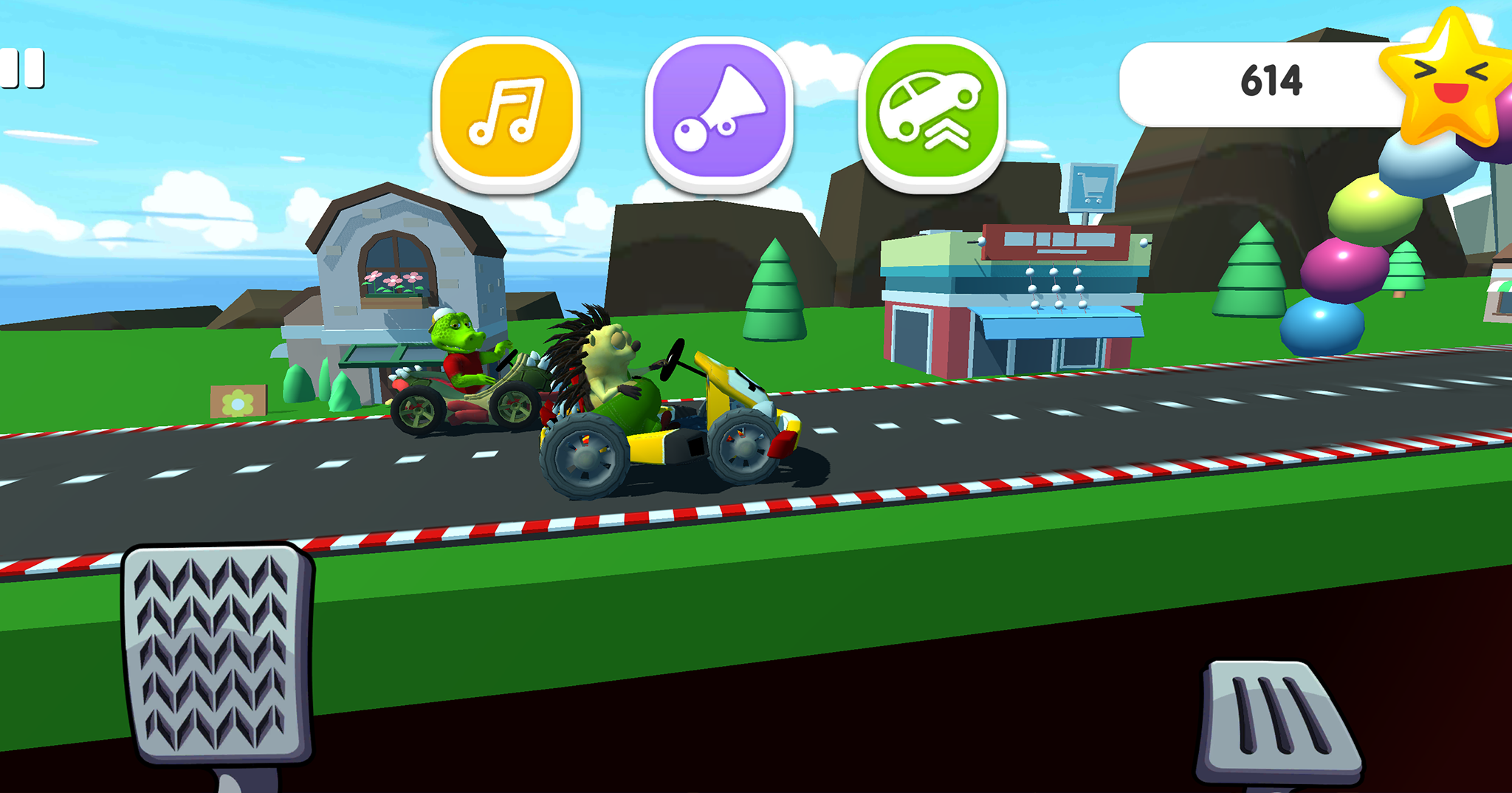 اسکرین شات 1 بازی Fun Kids Cars Racing Game 2