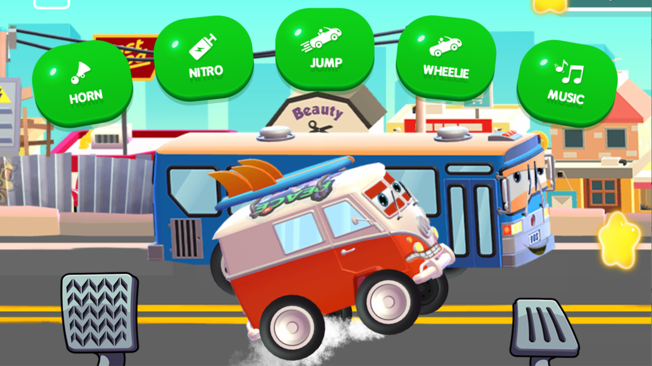 اسکرین شات 6 بازی Fun Kids Cars