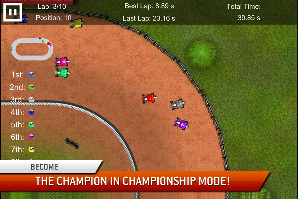 اسکرین شات 1 بازی Dirt Racing Sprint Car Game 2