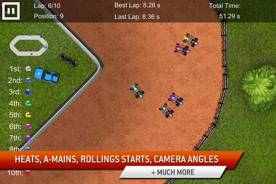 اسکرین شات 5 بازی Dirt Racing Sprint Car Game 2