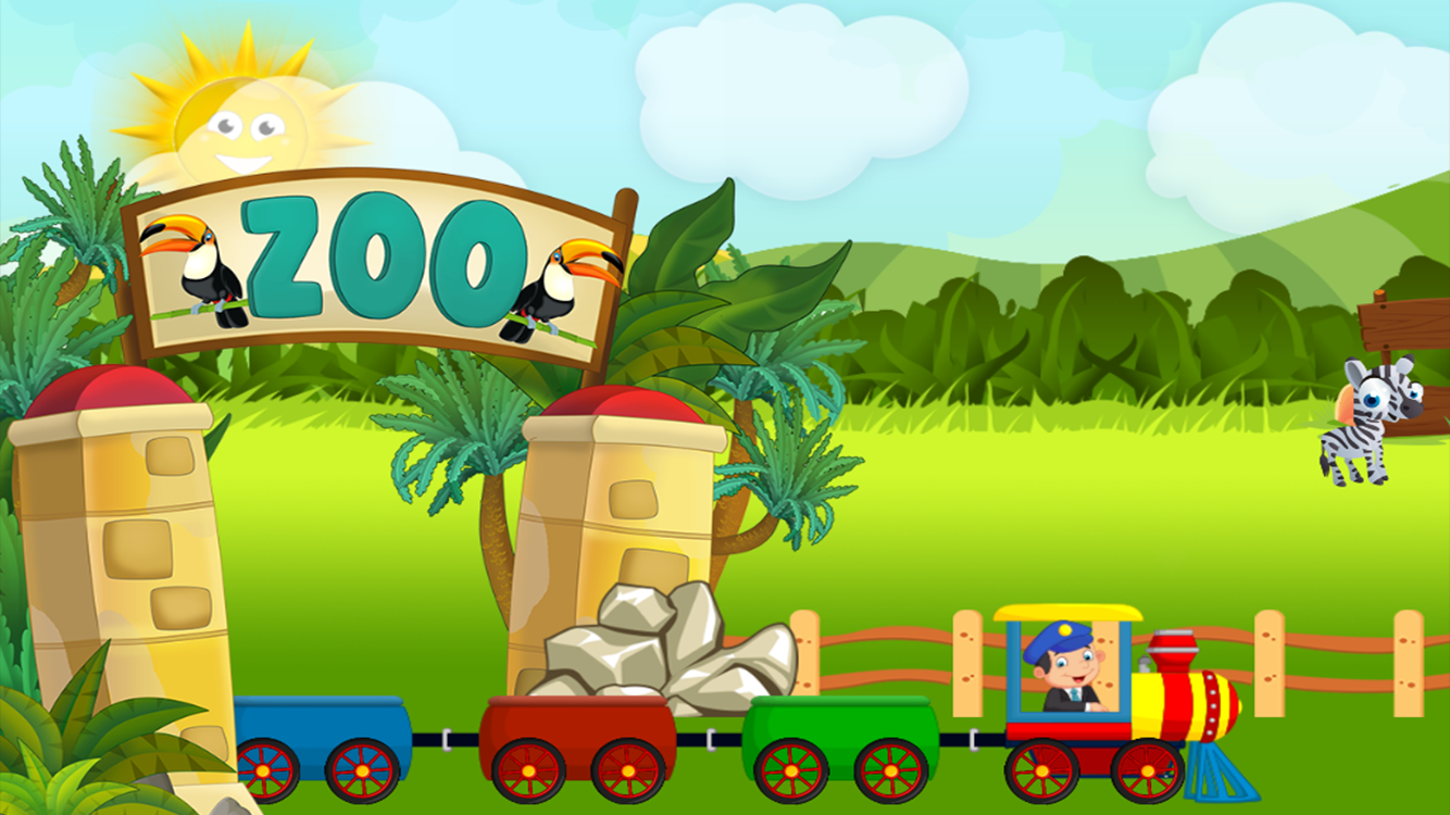 اسکرین شات 4 بازی Zoo Time for Kids