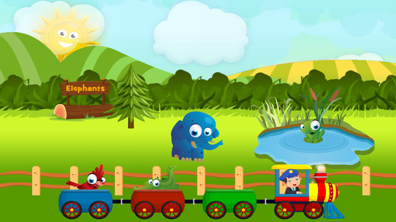 اسکرین شات 5 بازی Zoo Time for Kids