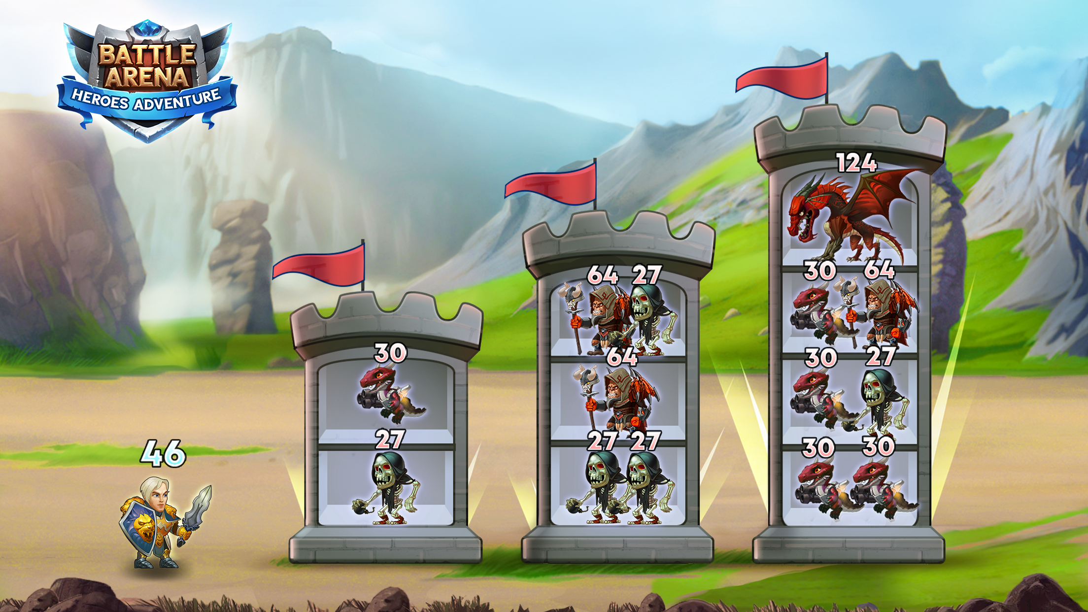 اسکرین شات 4 بازی Battle Arena: RPG Adventure