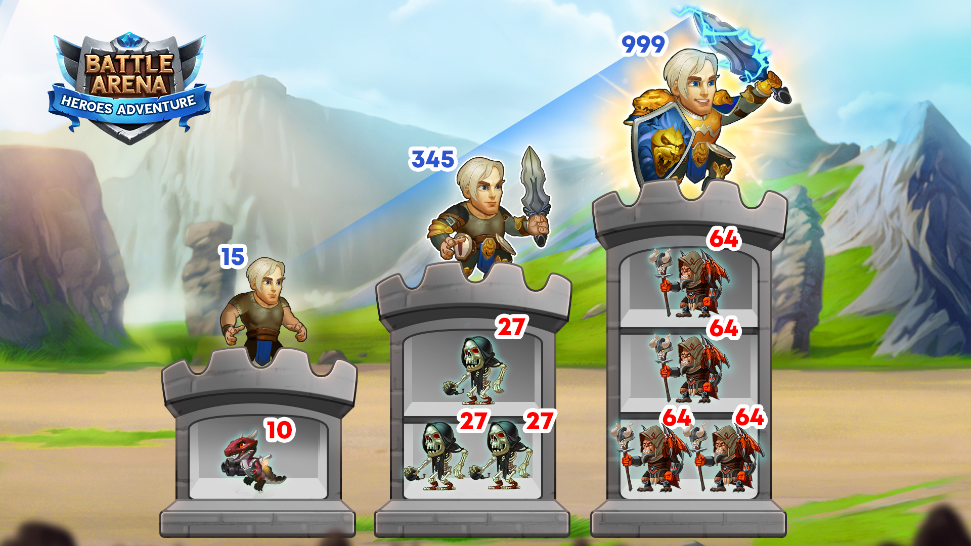 اسکرین شات 5 بازی Battle Arena: RPG Adventure