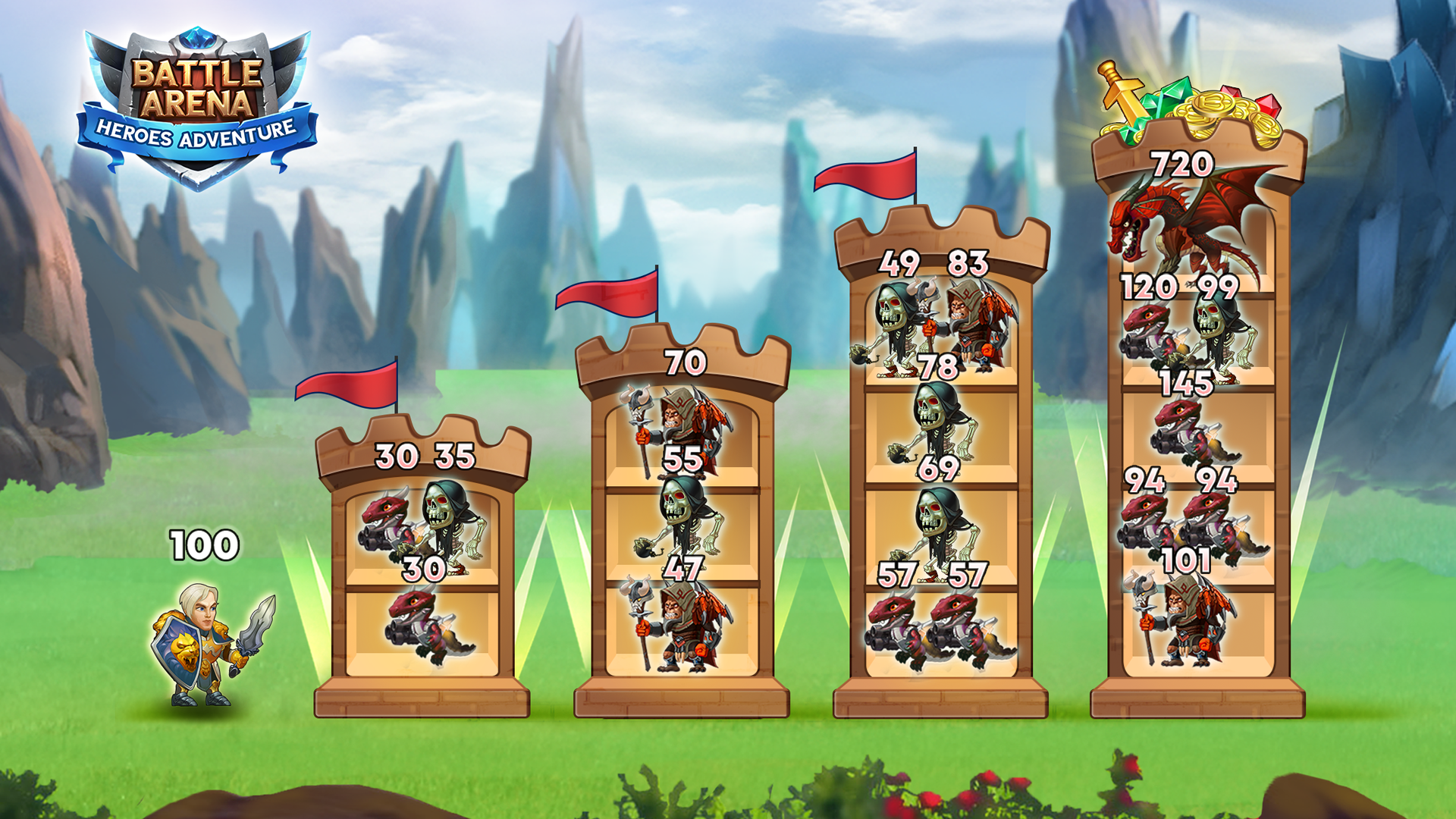 اسکرین شات 6 بازی Battle Arena: RPG Adventure