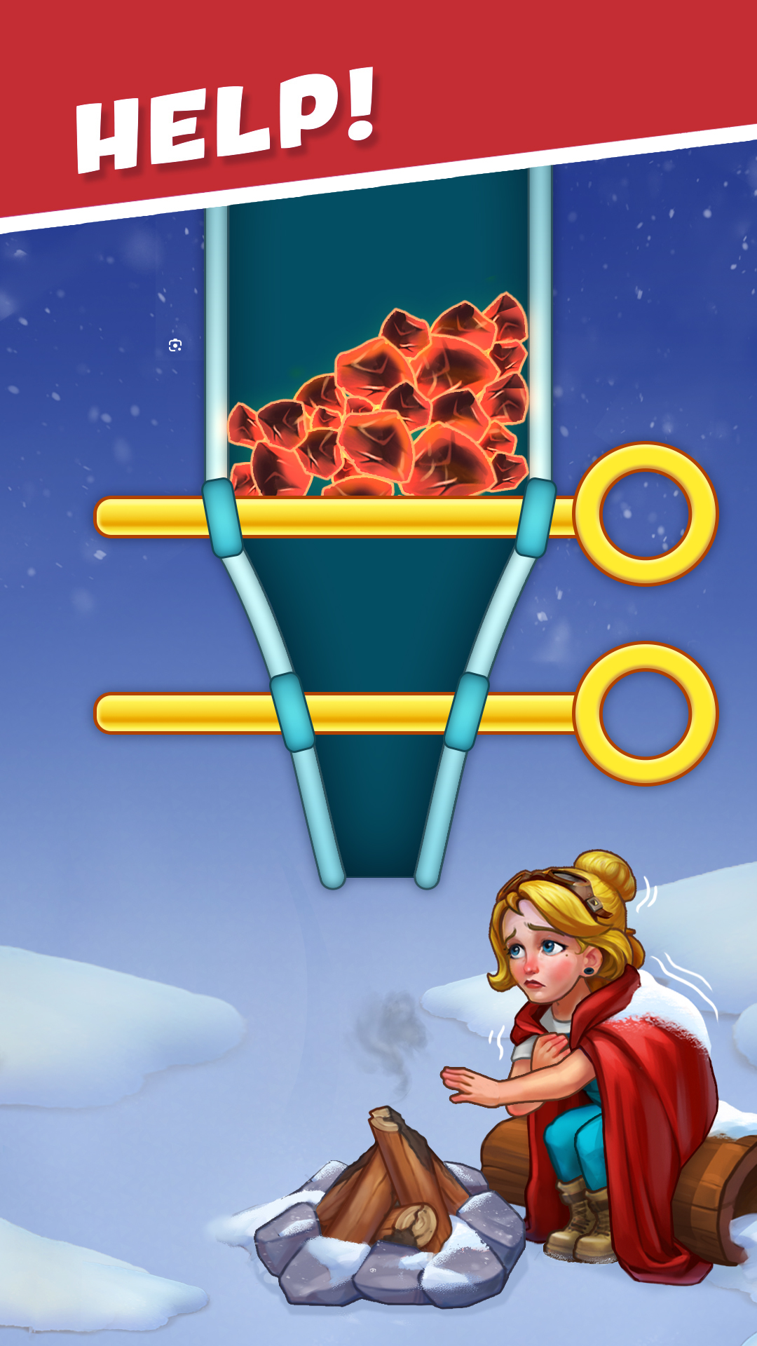 اسکرین شات 2 بازی Park Town:Match 3 with a story