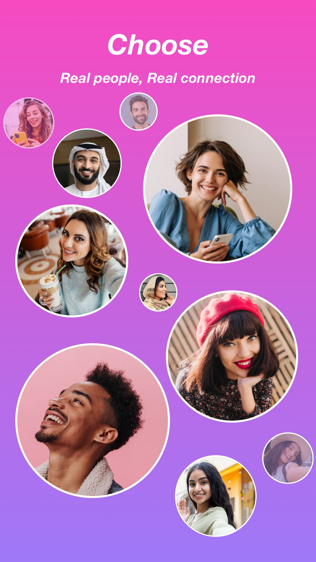 اسکرین شات 5 برنامه Mixu - Real Chats, Real People