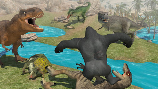 اسکرین شات 5 بازی Dinosaur Hunt : Free Dinosaur Games