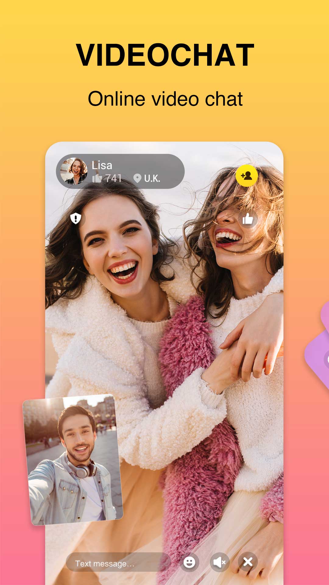 اسکرین شات برنامه Tumile - Live Video Chat 1