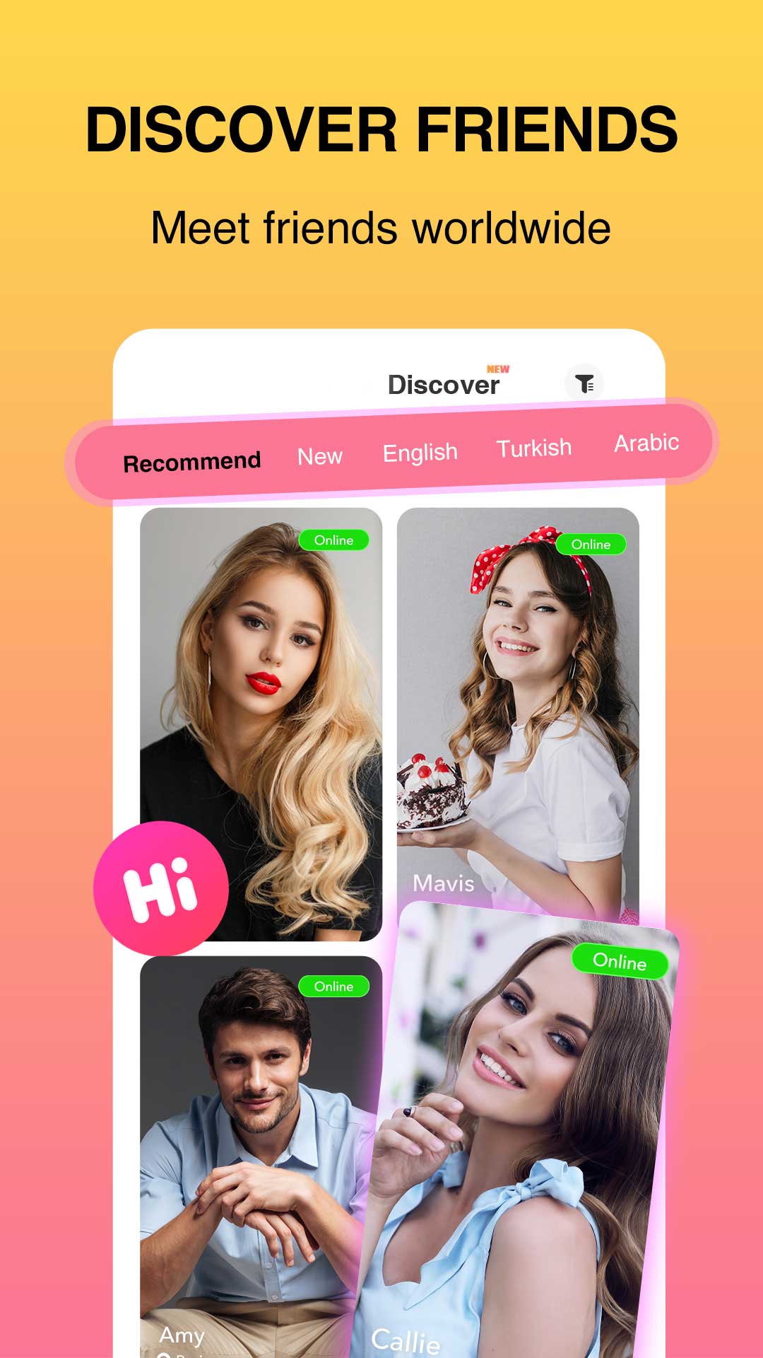 اسکرین شات برنامه Tumile - Live Video Chat 3
