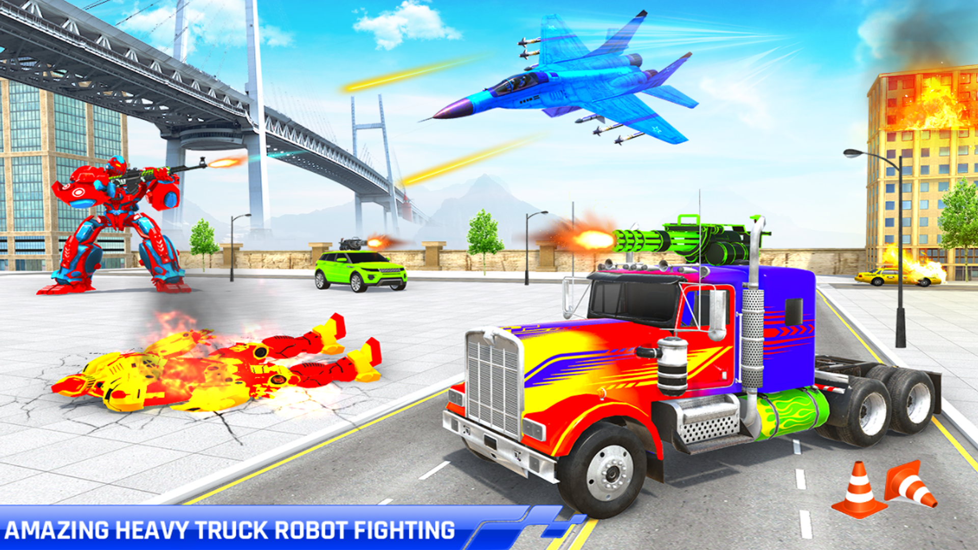 اسکرین شات 3 بازی Anaconda Robot Truck Transform