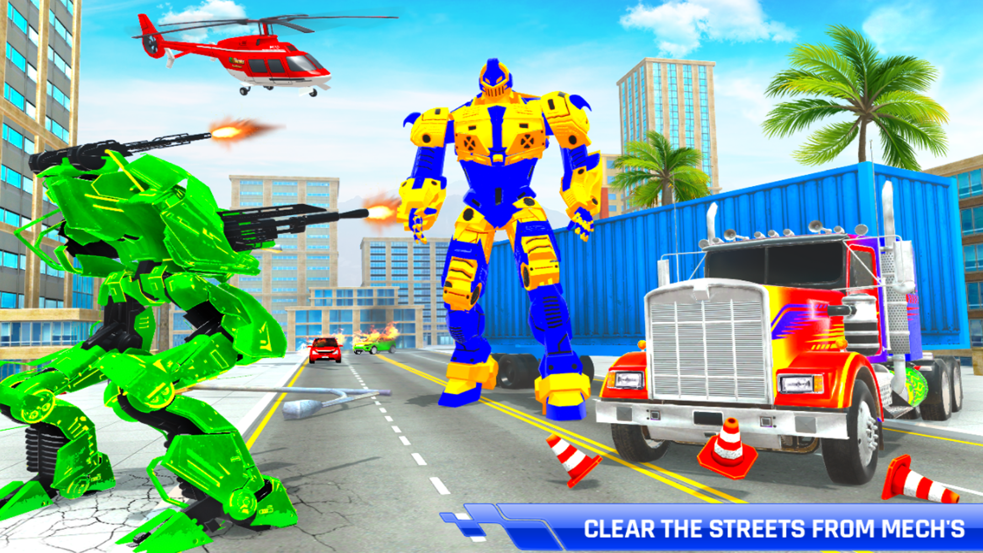 اسکرین شات 1 بازی Anaconda Robot Truck Transform