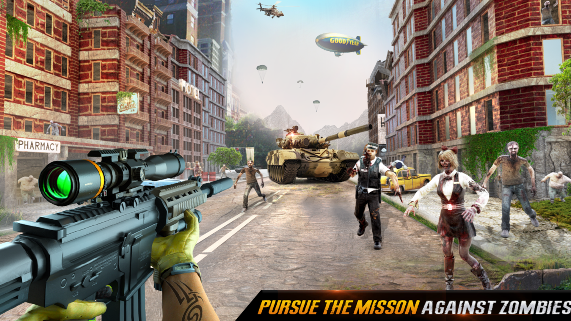 اسکرین شات 6 بازی FPS Sniper Gun Shooting Game