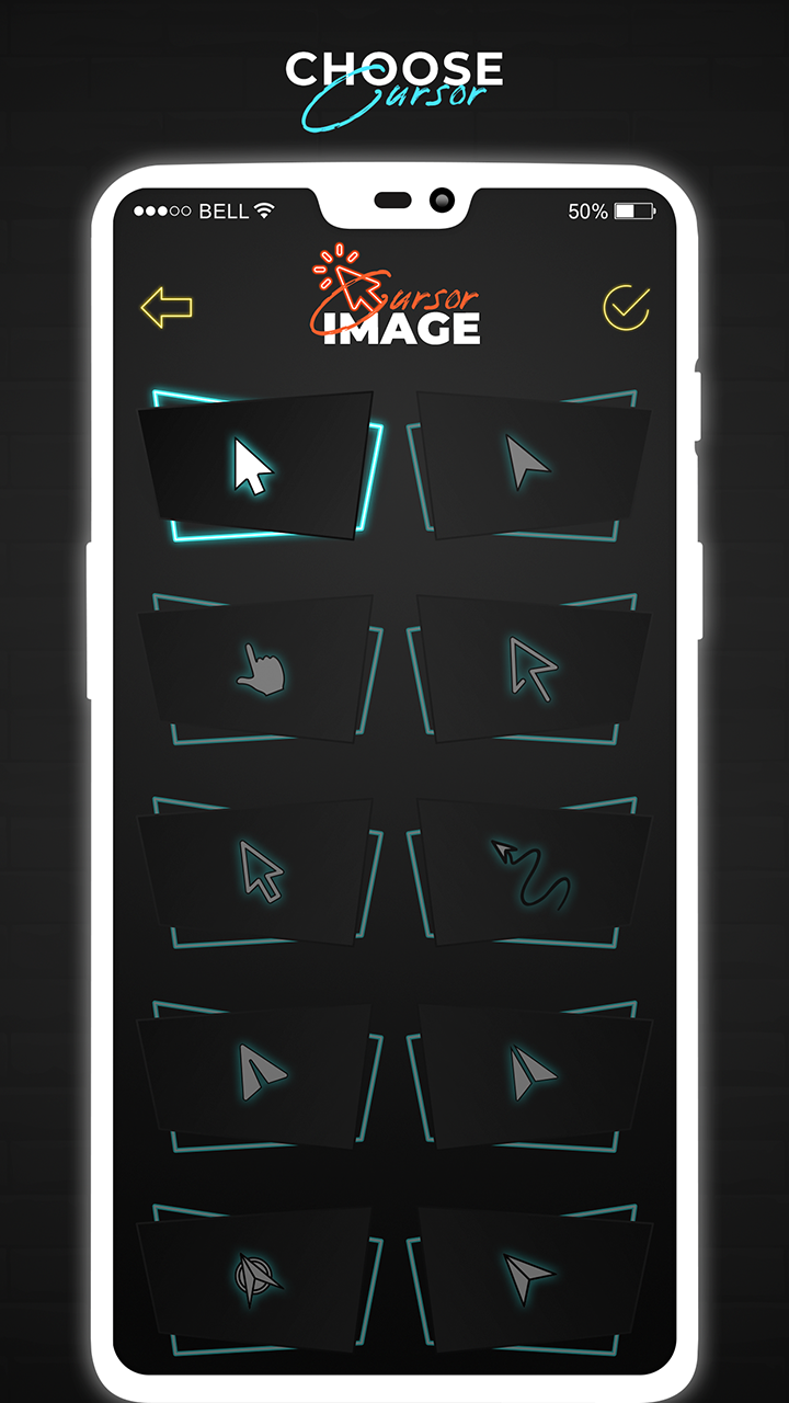 اسکرین شات 2 برنامه Mobile Mouse: Touchpad for Tab