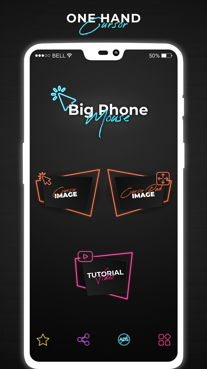 اسکرین شات 1 برنامه Mobile Mouse: Touchpad for Tab