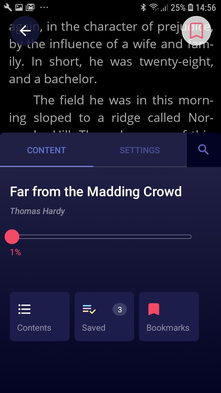 اسکرین شات 7 برنامه eBoox: ePub PDF e-book Reader