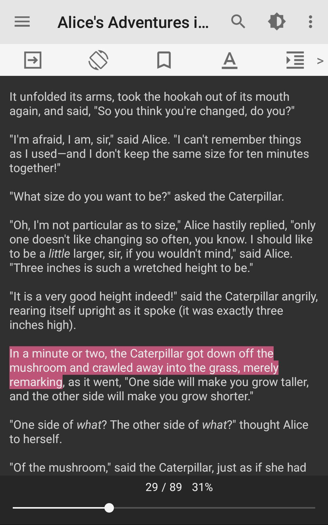 اسکرین شات 3 برنامه TextClip - TXT,EPUB,PDF Viewer