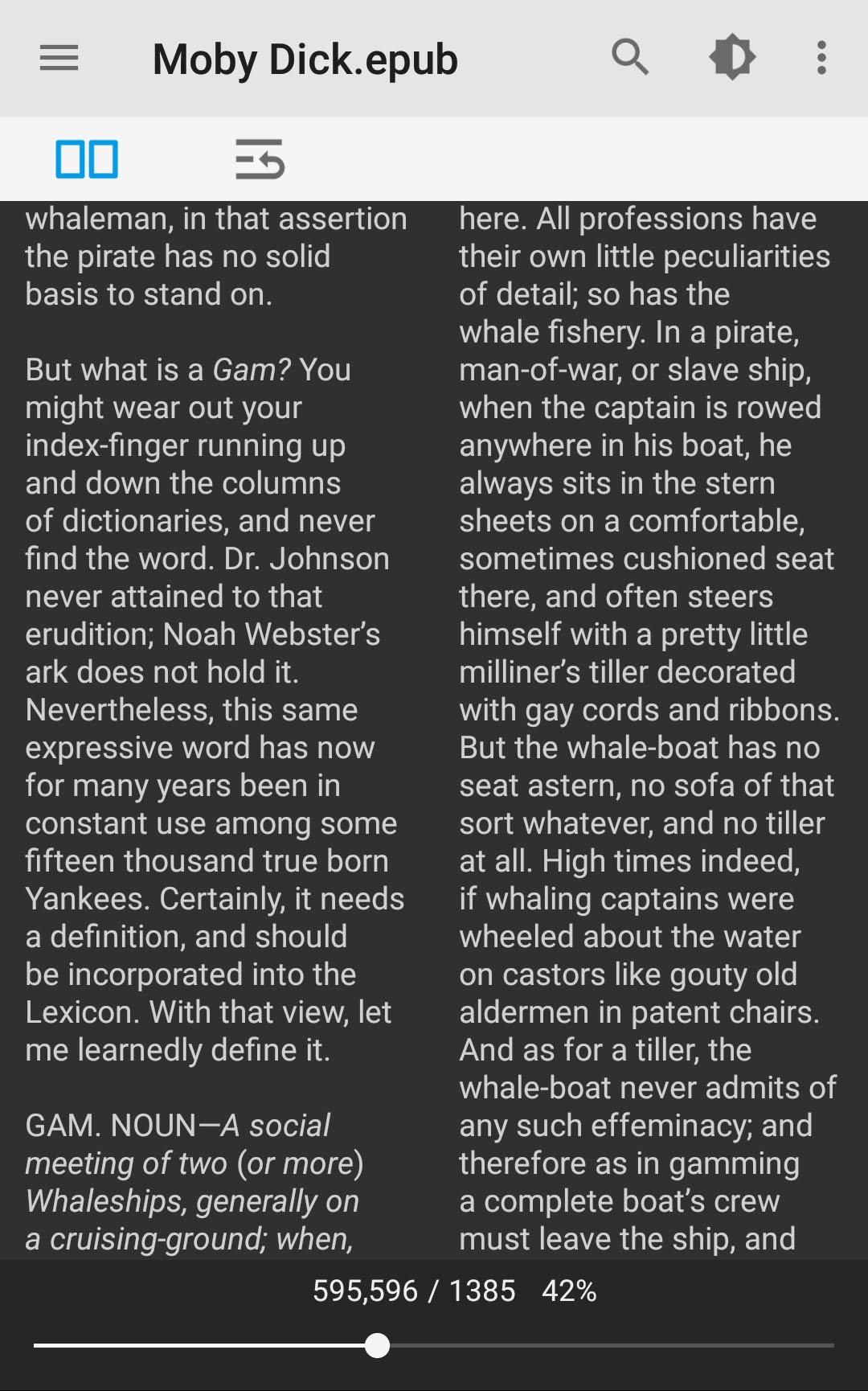 اسکرین شات 5 برنامه TextClip - TXT,EPUB,PDF Viewer