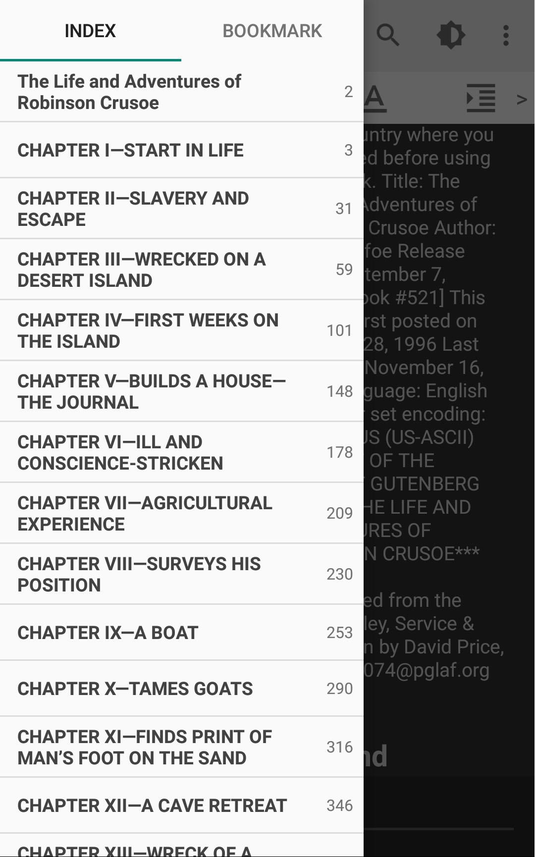 اسکرین شات 4 برنامه TextClip - TXT,EPUB,PDF Viewer