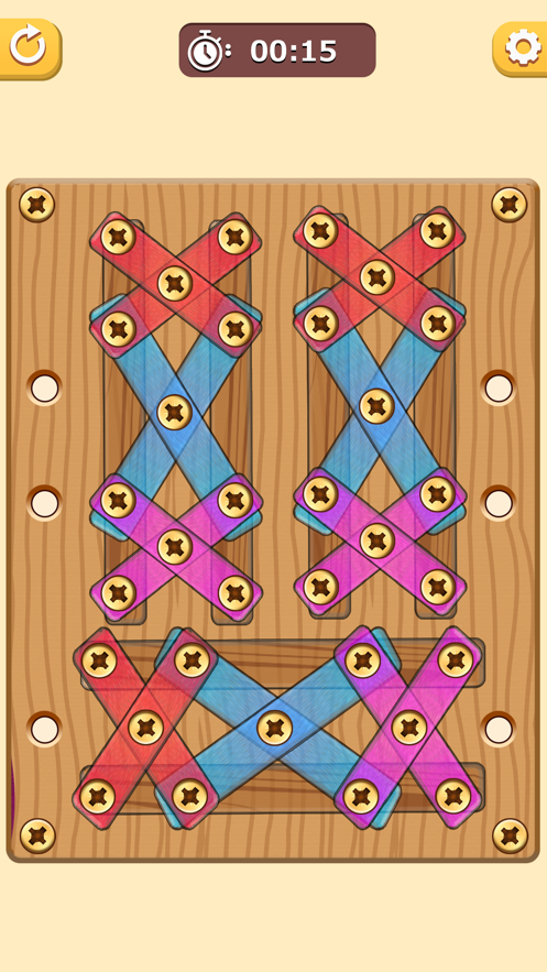 اسکرین شات 4 بازی Nutty Puzzles: Screw and Solve