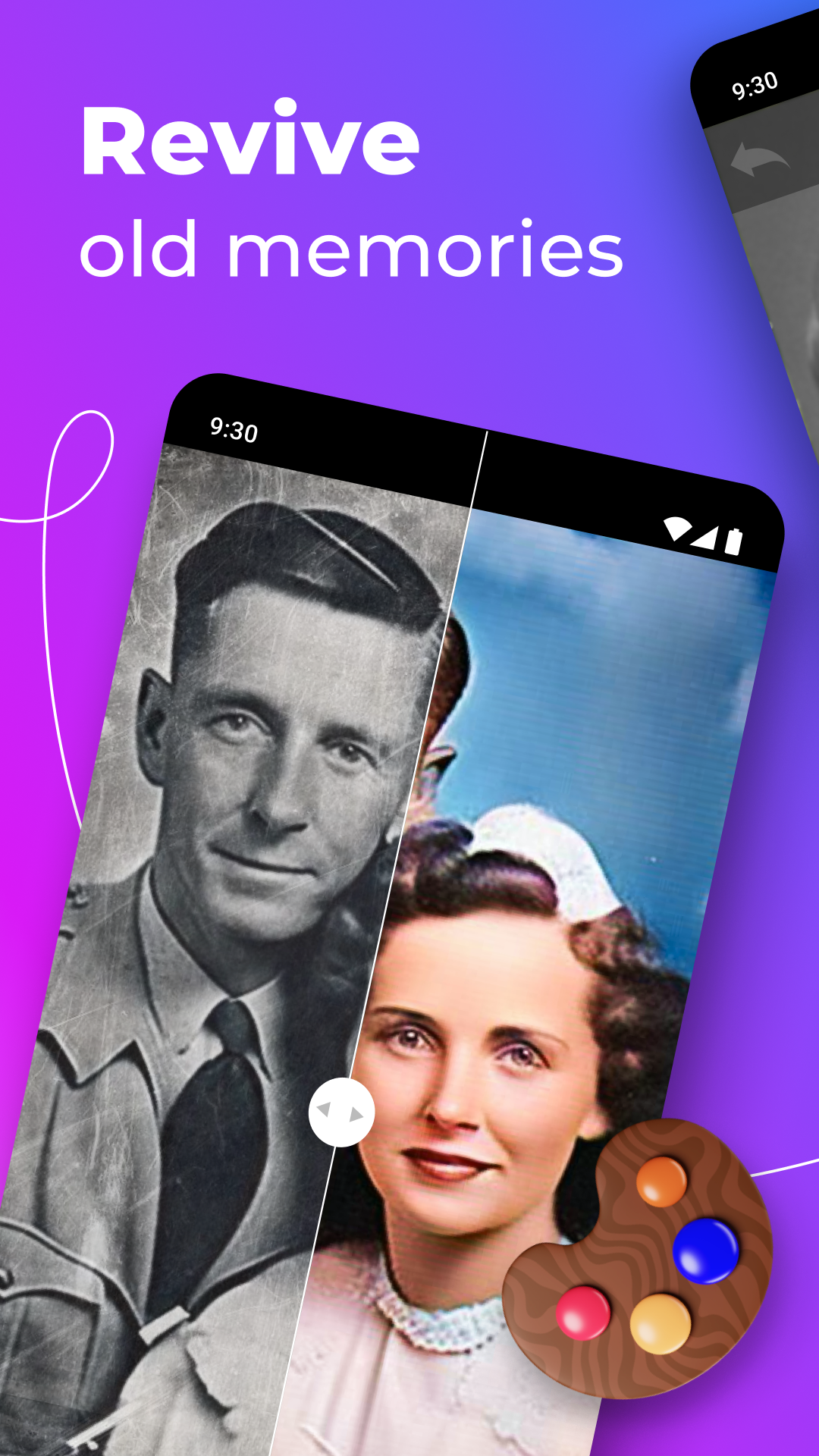 اسکرین شات 4 برنامه Colorize it - Colorize Black and White Photos تبدیل عکس قدیمی به جدید