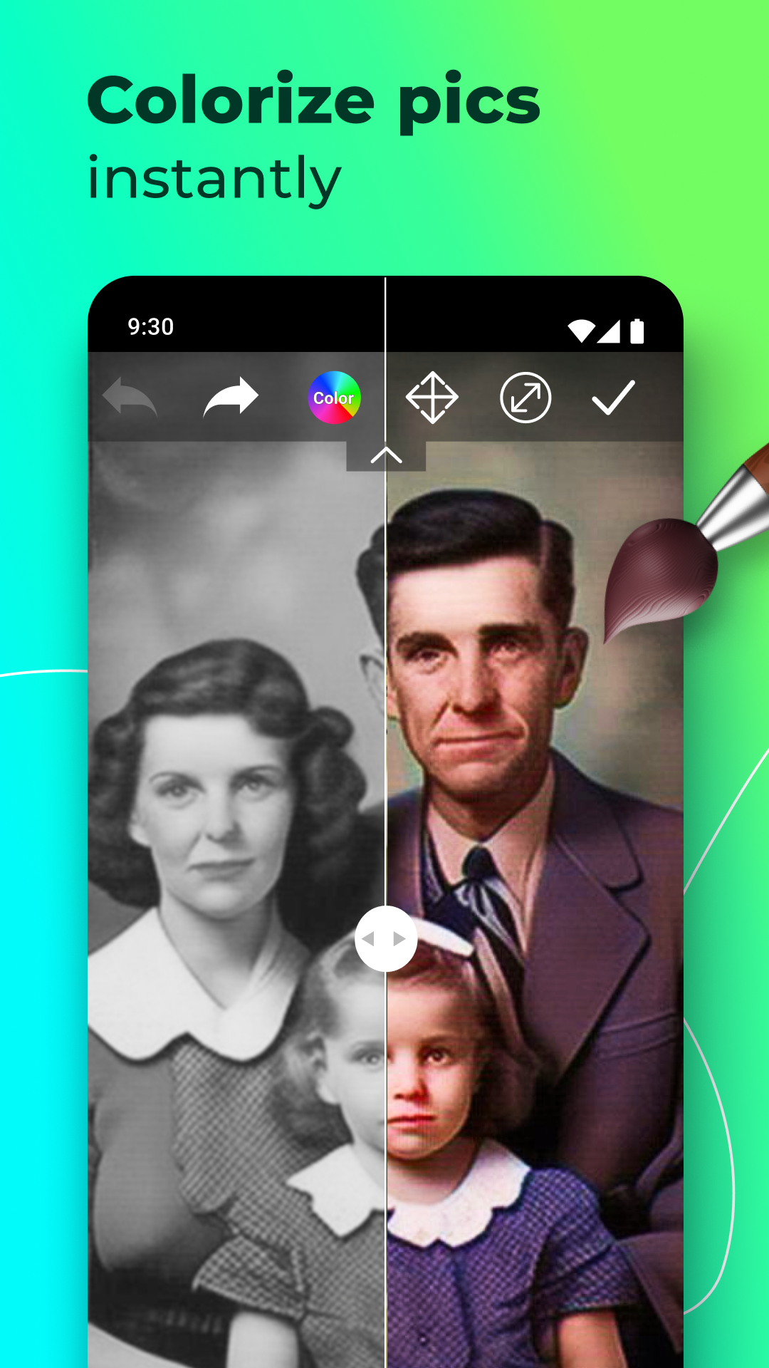 اسکرین شات 7 برنامه Colorize it - Colorize Black and White Photos تبدیل عکس قدیمی به جدید