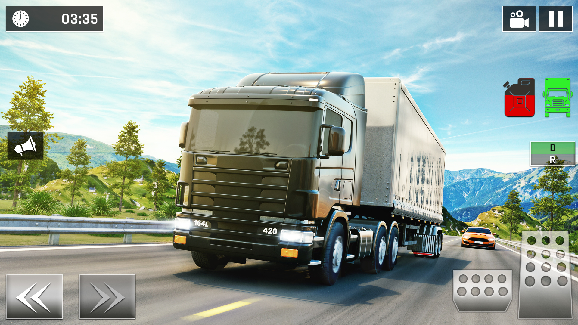 اسکرین شات 1 بازی US Truck Simulator: Truck Game