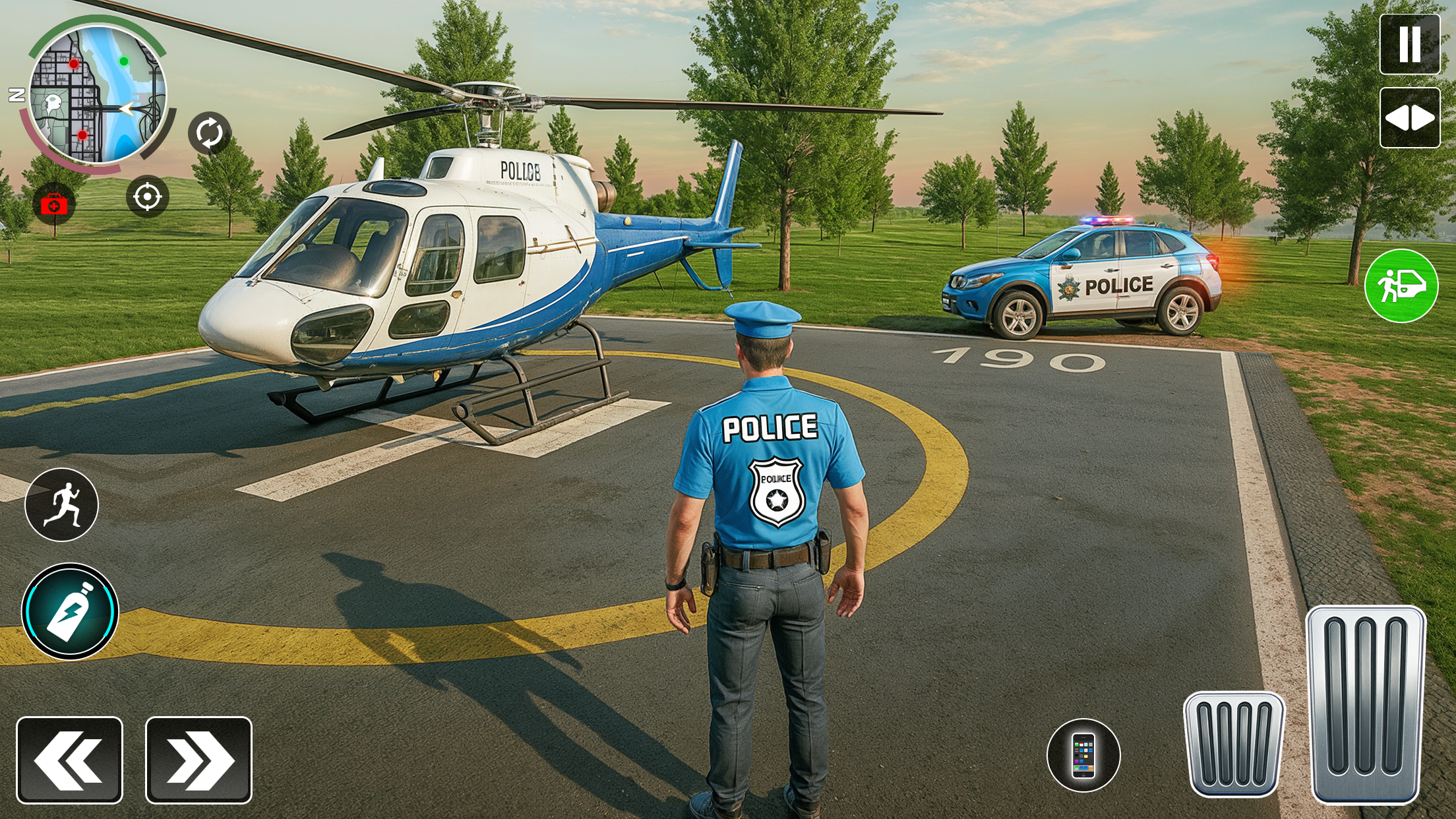 اسکرین شات 4 برنامه Police Chase Police Simulator