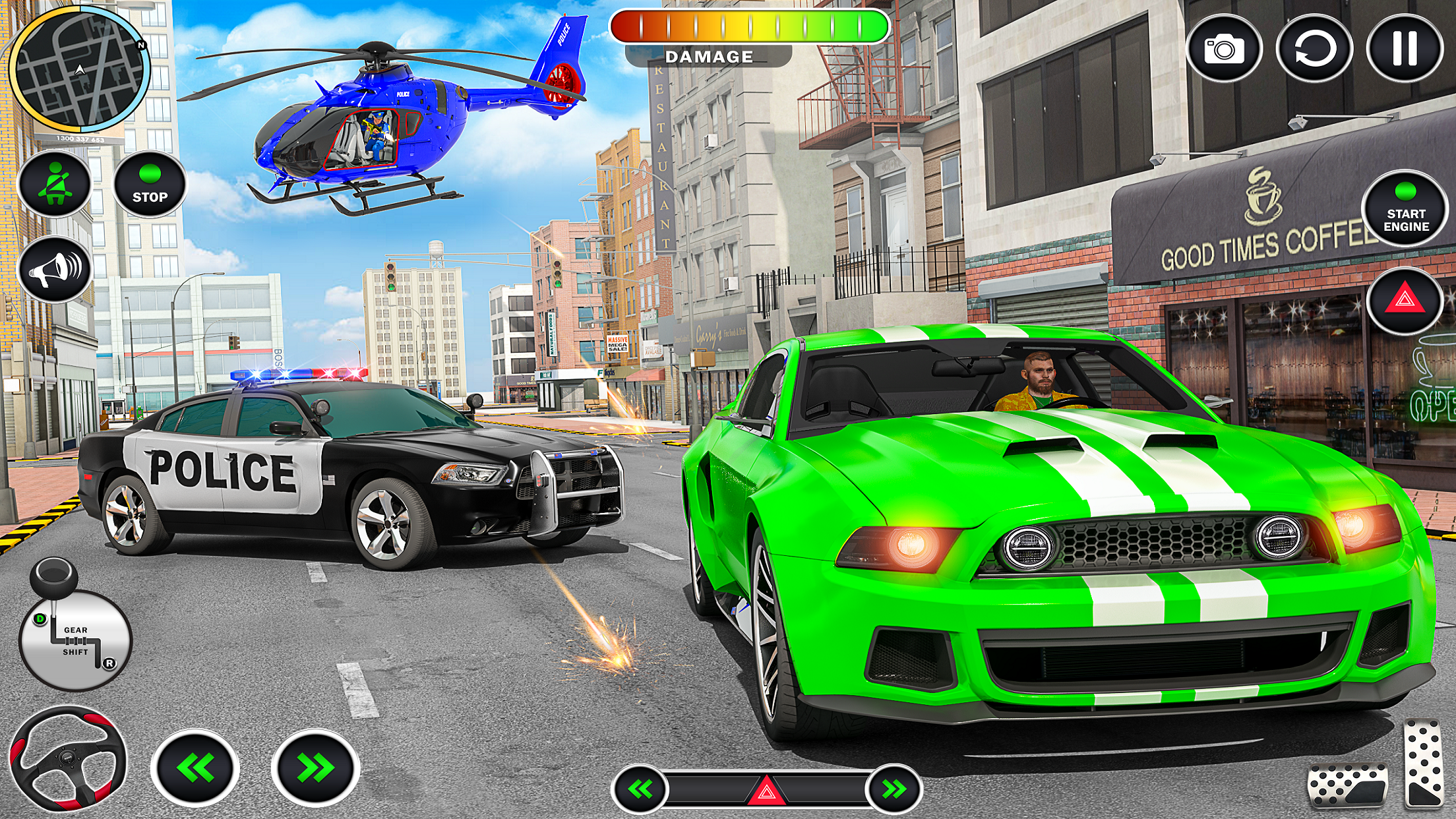 اسکرین شات 3 برنامه Police Chase Police Simulator
