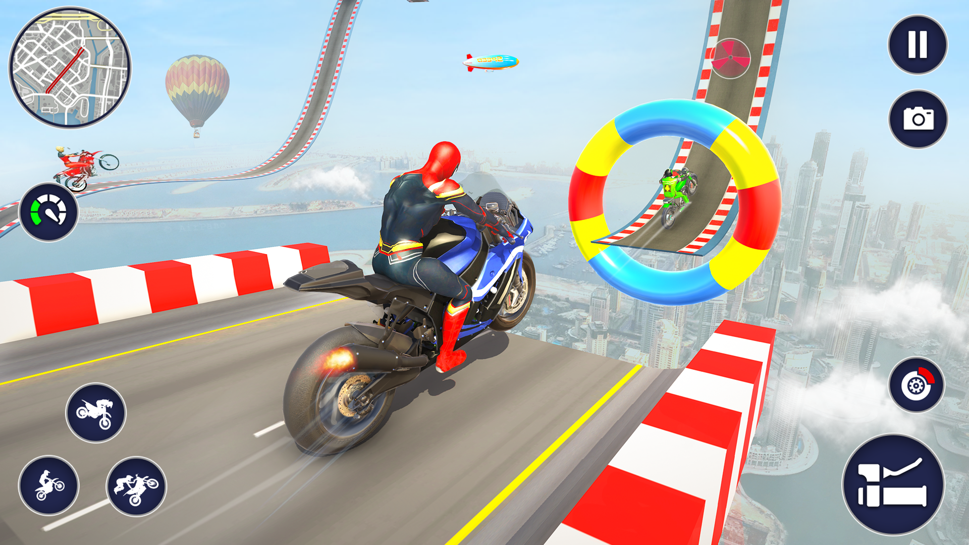 اسکرین شات 2 بازی Bike Stunt Games 3D Bike Games