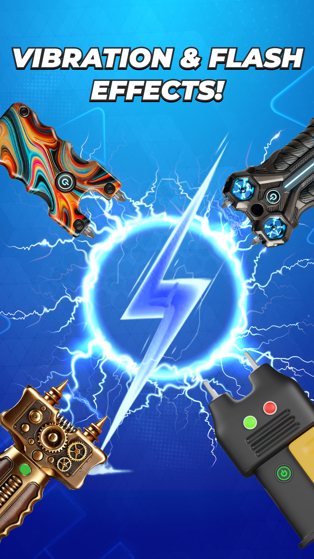 اسکرین شات 5 برنامه Electric Stun Gun Simulator